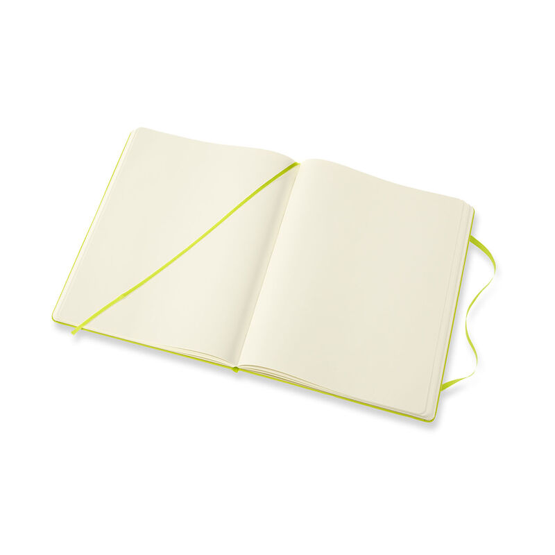 Moleskine Notebook XL Plain Hard Lemon Green image number 2